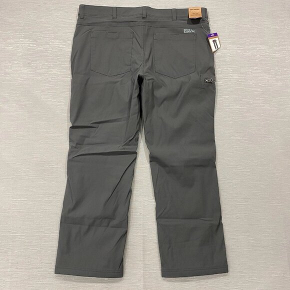 Eddie Bauer Fleece Lined Tech Pants Mens 40 x 30 Gray Water Repellent Insulated - Picture 3 of 13